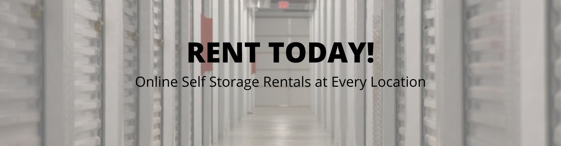 online storage rentals from Clarksville Self Storage