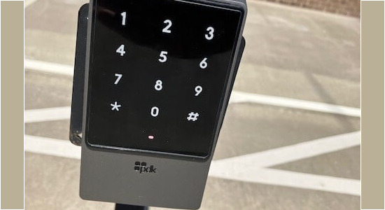 Keypad access required at Clarksville Self Storage in Clarksville, TN