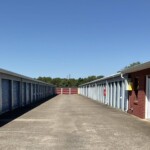 Drive-up storage units
